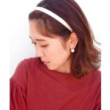 アイボリー | カチューシャ サテン 細め | TRANSIT ACCSESSORY