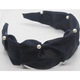 ブラック | 【mille blanc】カチューシャ ヘアバンド | TRANSIT ACCSESSORY 