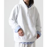 CROSS & STITCH ウェイトビッグシルエットプルパーカー | TRUSS | 詳細画像8