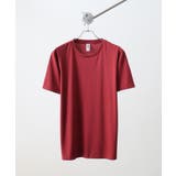 バーガンディ | BEES BEAM ファンクショナルドライTシャツ | TRUSS