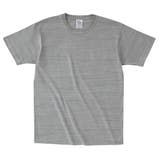 ヘザ-グレ- | CROSS & STITCH オープンエンドマックスウエイトTシャツ | TRUSS