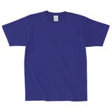 ロイヤルブル- | CROSS & STITCH オープンエンドマックスウエイトTシャツ | TRUSS