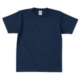 ネイビ- | CROSS & STITCH オープンエンドマックスウエイトTシャツ | TRUSS