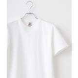 ホワイト | CROSS & STITCH マックスウエイトバインダーネックTシャツ | TRUSS