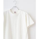 ナチュラル | CROSS & STITCH マックスウエイトバインダーネックTシャツ | TRUSS