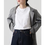 CROSS & STITCH バインダーネックポケットTシャツ | TRUSS | 詳細画像3