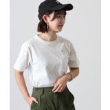 CROSS & STITCH バインダーネックポケットTシャツ | TRUSS | 詳細画像6