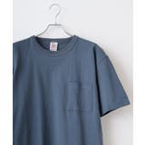 デニム | CROSS & STITCH バインダーネックポケットTシャツ | TRUSS