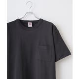 スミクロ | CROSS & STITCH バインダーネックポケットTシャツ | TRUSS