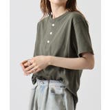 CROSS & STITCH マックスウェイト ヘンリーネック半袖Tシャツ | TRUSS | 詳細画像41