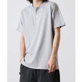 CROSS & STITCH マックスウェイト ヘンリーネック半袖Tシャツ | TRUSS | 詳細画像44