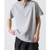 CROSS & STITCH マックスウェイト ヘンリーネック半袖Tシャツ | TRUSS | 詳細画像45