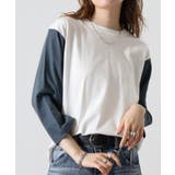 CROSS & STITCH 3/4スリーブ ベースボールTシャツ | TRUSS | 詳細画像40