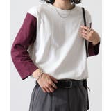 CROSS & STITCH 3/4スリーブ ベースボールTシャツ | TRUSS | 詳細画像70