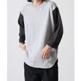 CROSS & STITCH 3/4スリーブ ベースボールTシャツ | TRUSS | 詳細画像74