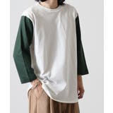 CROSS & STITCH 3/4スリーブ ベースボールTシャツ | TRUSS | 詳細画像81