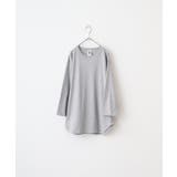 ヘザーグレー×ヘザーグレー | CROSS & STITCH 3/4スリーブ ベースボールTシャツ | TRUSS