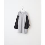 ヘザーグレー×スミクロ | CROSS & STITCH 3/4スリーブ ベースボールTシャツ | TRUSS