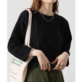 CROSS & STITCH オープンエンド フットボール 七分袖Tシャツ | TRUSS | 詳細画像9