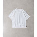 ホワイト | CROSS & STITCH マックスウェイト オーバーサイズ 半袖 Tシャツ | TRUSS