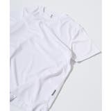 ホワイト | TRUSS SUSTAINABLE リサイクルポリエステルTシャツ | TRUSS
