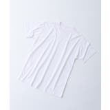 ホワイト | TRUSS リサイクルポリ天竺Tシャツ | TRUSS