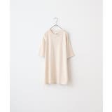 Pナチュラル | CROSS & STITCH 6.2オンス ピグメント 半袖 Tシャツ | TRUSS