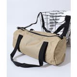 ベージュ | TRUSS SUSTAINABLE リサイクルポリエステルドラムバッグ | TRUSS