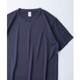 ネイビ- | TRUSS SUSTAINABLE リサイクルポリエステルTシャツ | TRUSS