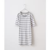 ホワイト×ヘザーグレー | TRUSS ボーダーTシャツ | TRUSS