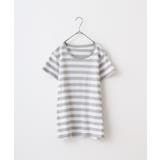 ホワイト×ヘザーグレー | TRUSS ウィメンズボーダーTシャツ | TRUSS