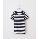 ホワイト×ネイビー | TRUSS ウィメンズボーダーTシャツ | TRUSS