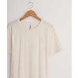 オフホワイト | TRUSS スリムフィットTシャツ | TRUSS