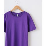 パープル | TRUSS スリムフィットTシャツ | TRUSS