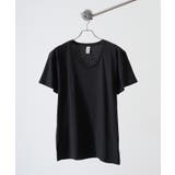 ブラック | TRUSS スリムフィットUネックTシャツ | TRUSS