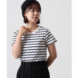 TRUSS ナローボーダーTシャツ | TRUSS | 詳細画像4