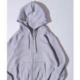 ヘザ-グレ- | CROSS & STITCH レギュラーウェイトスウェットジップパーカ | TRUSS