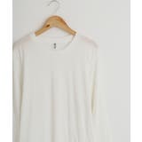 オフホワイト | TRUSS トライブレンド3/4スリーブTシャツ | TRUSS