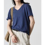 TRUSS トライブレンドVネックTシャツ | TRUSS | 詳細画像1