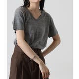 TRUSS トライブレンドVネックTシャツ | TRUSS | 詳細画像4
