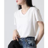 TRUSS トライブレンドVネックTシャツ | TRUSS | 詳細画像7