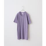 ヘザーパープル | TRUSS トライブレンドTシャツ | TRUSS