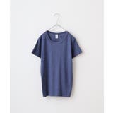 ヘザーディープネイビー | TRUSS トライブレンドTシャツ | TRUSS