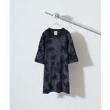 Mブラック | CROSS & STITCH 6.2オンス タイダイ 半袖 Tシャツ | TRUSS