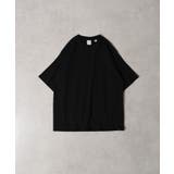 ディープブラック | CROSS & STITCH USAコットン ヘビーウェイト 半袖Tシャツ | TRUSS