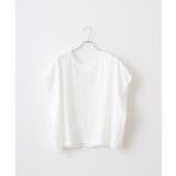 オフホワイト | TRUSS スリーブレスワイドTシャツ | TRUSS