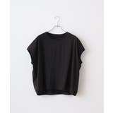 ディープブラック | TRUSS スリーブレスワイドTシャツ | TRUSS