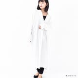 ビッグタイプ抜き襟後レースアップシャツワンピース シック シンプル | Fetchcollectionボトムス専門店 | 詳細画像6