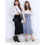 リボン付き きれいめ マーメイドスカート | Fetch | 詳細画像3