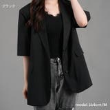 麻調合繊半袖ジャケット アウター 羽織り | Fetchcollectionボトムス専門店 | 詳細画像2